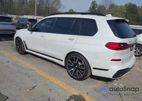 2020 BMW X7 xDrive40I z USA, uszkodzony, nr VIN 5UXCW2C0XL9D43211